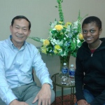 Laura Wong and Master Ou